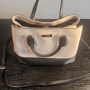 Excellent Kate Spade Black and Greige Women's Bag